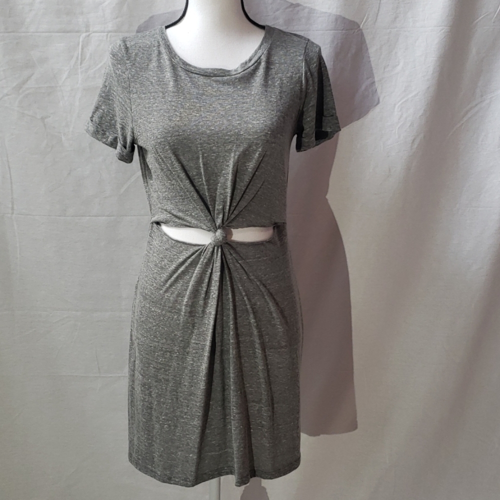 Honey Punch Knotted Cut Out Dress